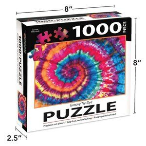 Turner Licensing GR Tiedye 1000 Piece Puzzle Multi Size Os New In Box